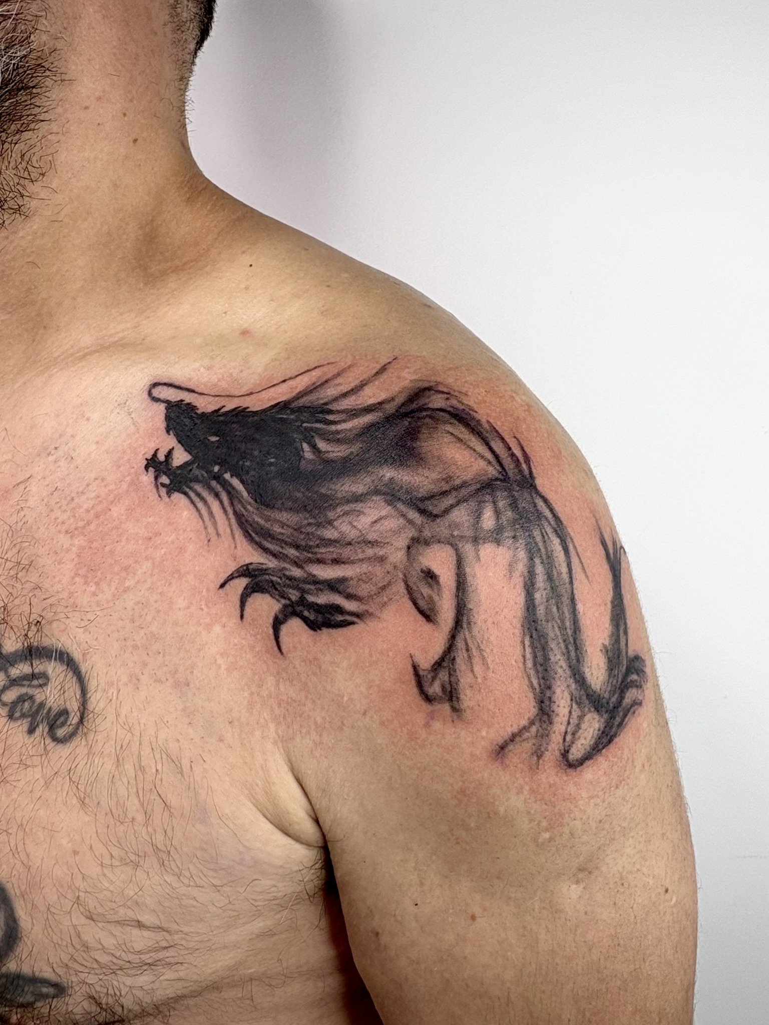 Blackwork tattoo